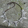 Hand Wrought Thai Hilltribe Silver Necklace - OutOfAsia